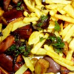 Aloo Begun Neem Bhaja