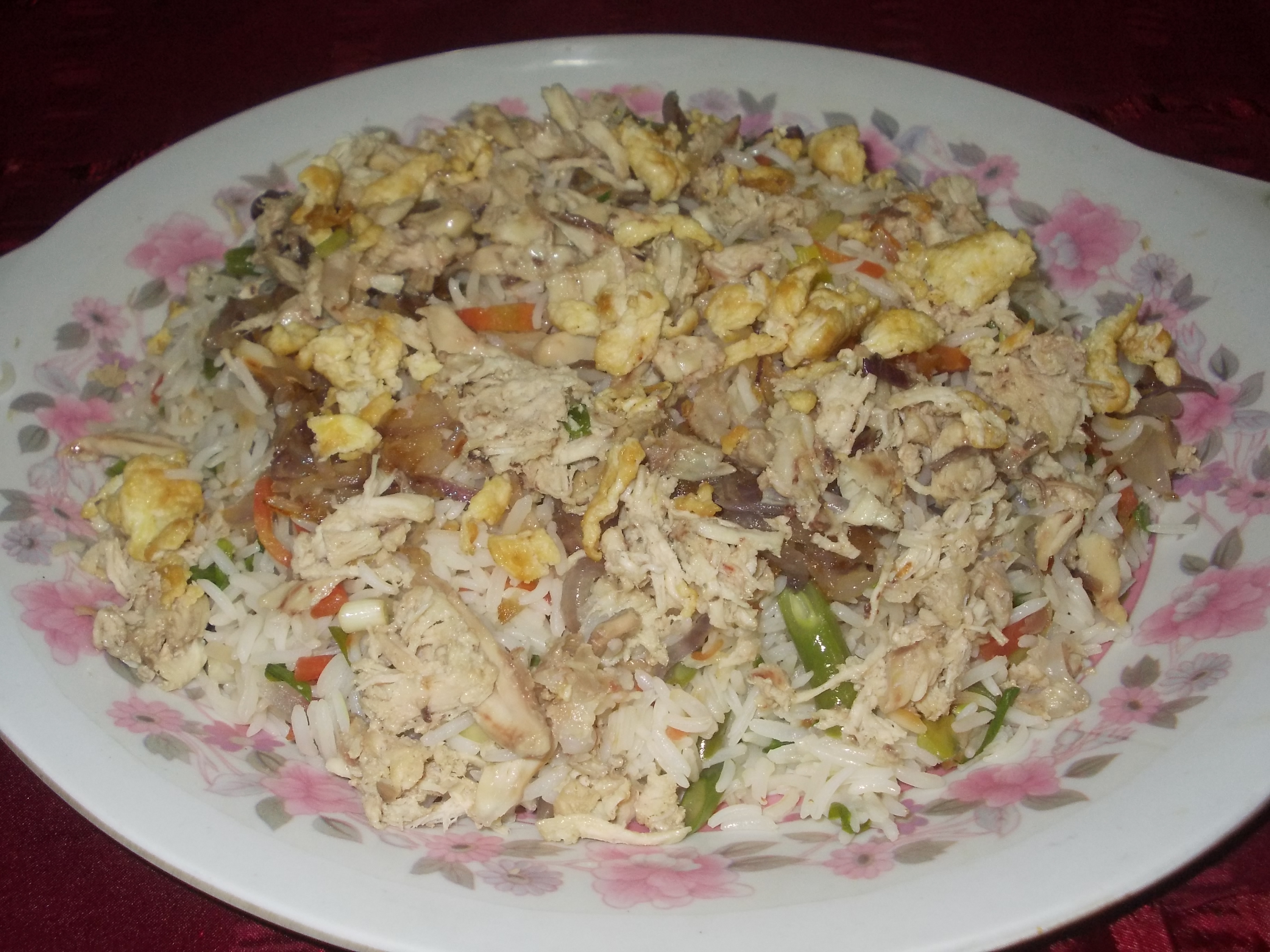 Chinese Mixed Fried Rice Recipe