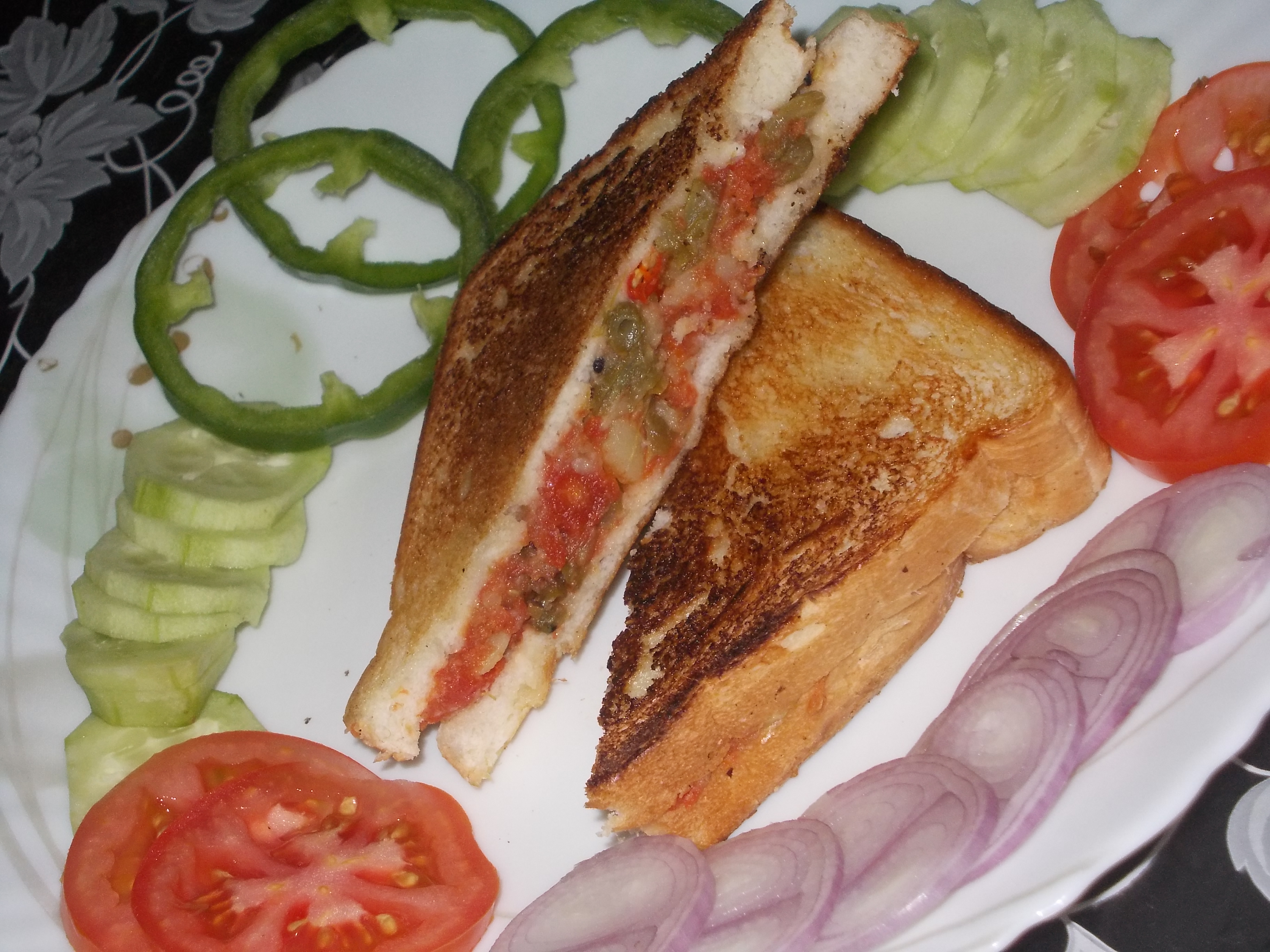 Vegetable Sandwich Recipe