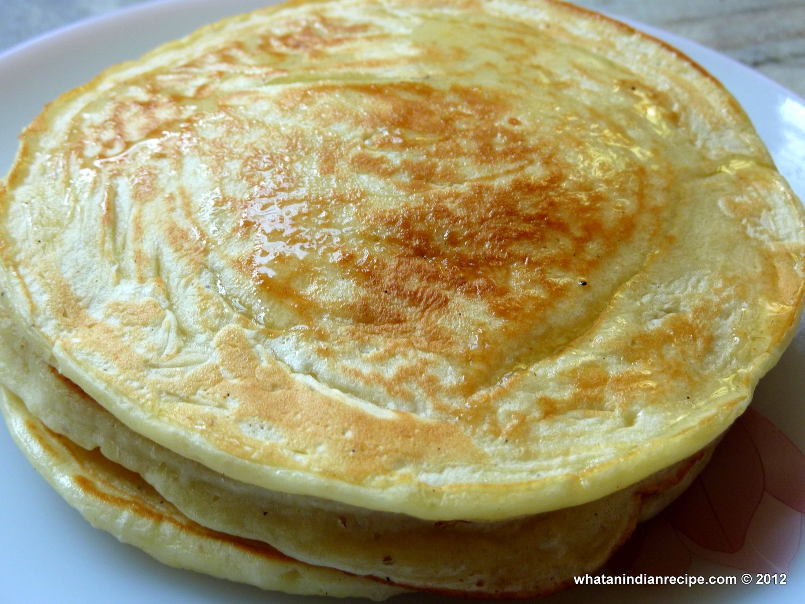 Pancake Topped With Cinnamon And Honey Recipe