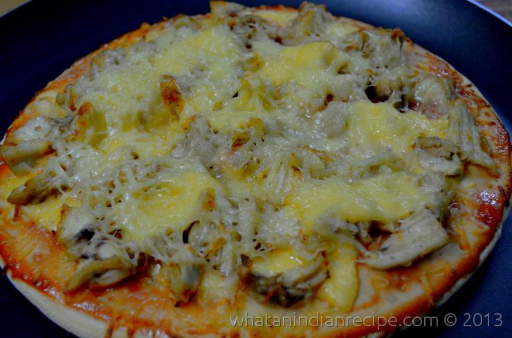 Chicken Cheese Pizza Recipe